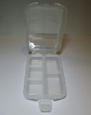 micro box clear -6 compartments