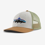 Patagonia White W/Wild Clasic Tan Cap