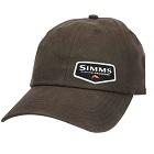 Simms Oil Cloth Cap Coffee