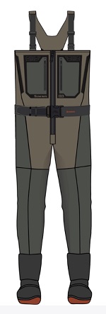 Simms G3Z Pro Stockingfoot Wader