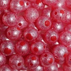 Blooddot ruby roe bead