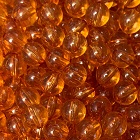 Clearwater caramel Clear Bead