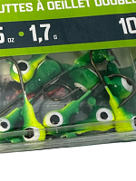 Danielson Jig Head Chartreuse Lime 1/16oz