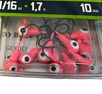 Danielson Jig Head Fl.Pink 1/16oz
