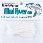 Trout Worm White