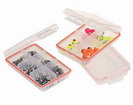 The plano 3pk tackle box system is ideal for in the vest storage of small items from plastics, terminal tackle, weights, beads and more. Items Stays dry if dropped in the water via waterproff design.